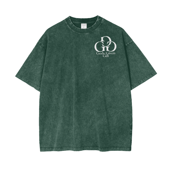 Acid Wash Oversize T-Shirt - 250 GSM