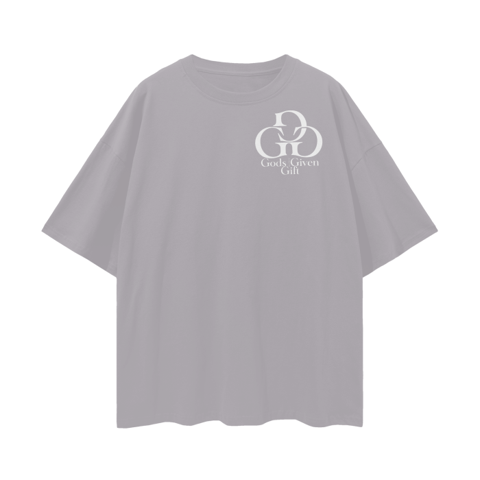 Oversize Deep Drop Shoulder Tee - 190 GSM