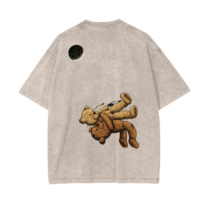 Acid Wash Oversize T-Shirt - 250 GSM