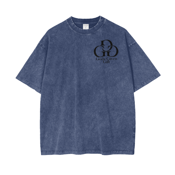 Acid Wash Oversize T-Shirt - 250 GSM