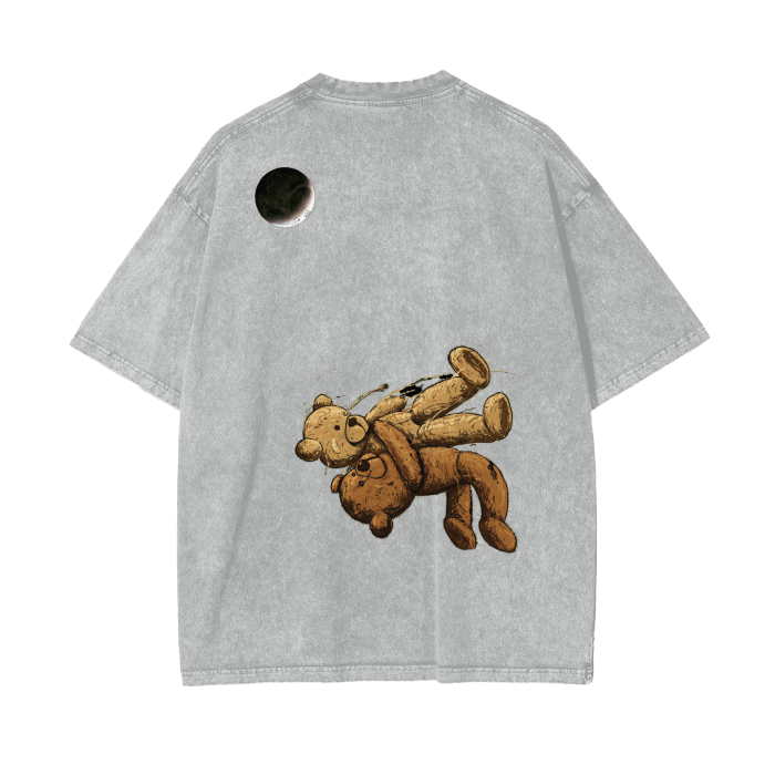 Acid Wash Oversize T-Shirt - 250 GSM