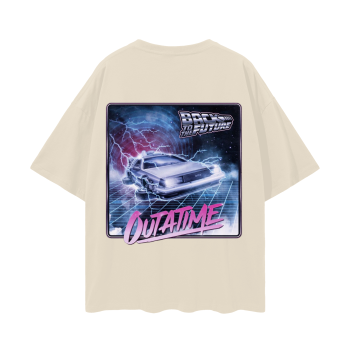 Oversize Deep Drop Shoulder Tee - 190 GSM