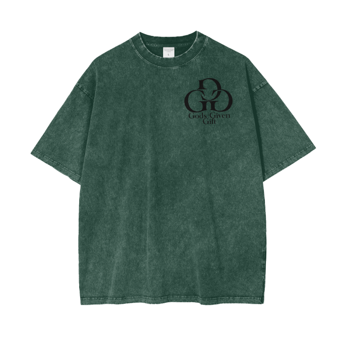 Acid Wash Oversize T-Shirt - 250 GSM