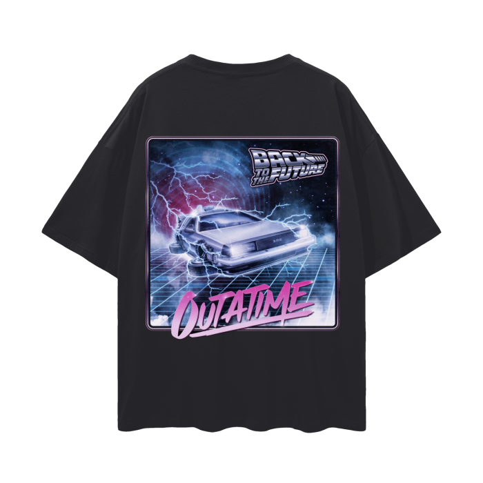 Oversize Deep Drop Shoulder Tee - 190 GSM