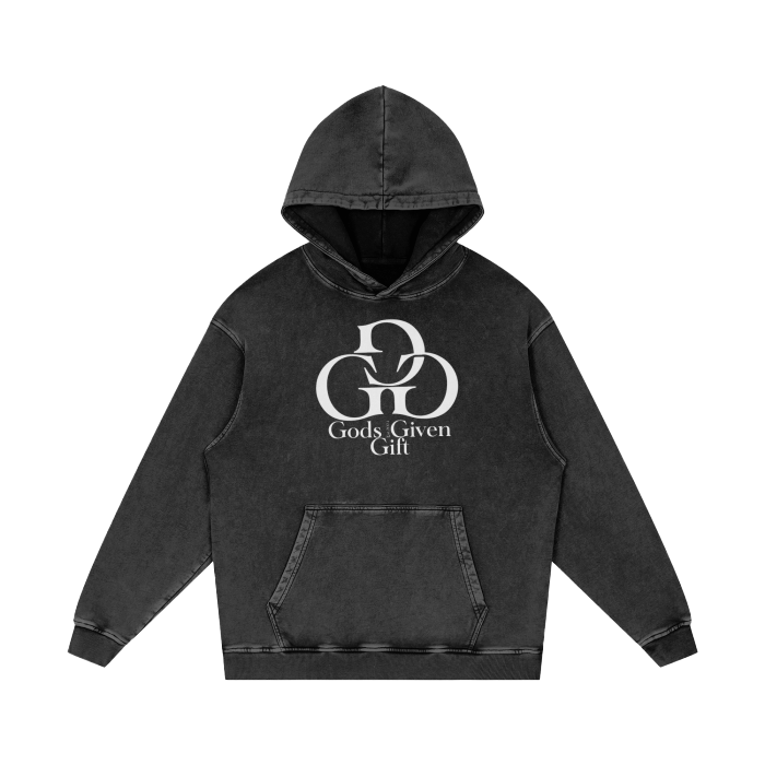 Acid Wash Oversize Hoodie - 420 GSM