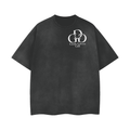 Vintage Wash Frayed T-Shirt - 260 GSM