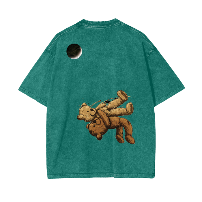 Acid Wash Oversize T-Shirt - 250 GSM