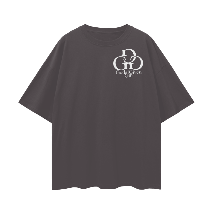 Oversize Deep Drop Shoulder Tee - 190 GSM