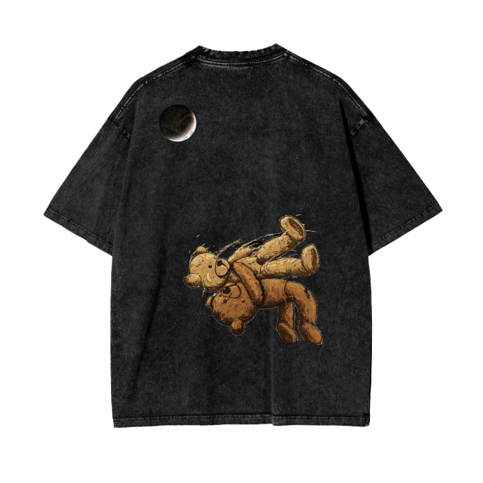 Acid Wash Oversize T-Shirt - 250 GSM