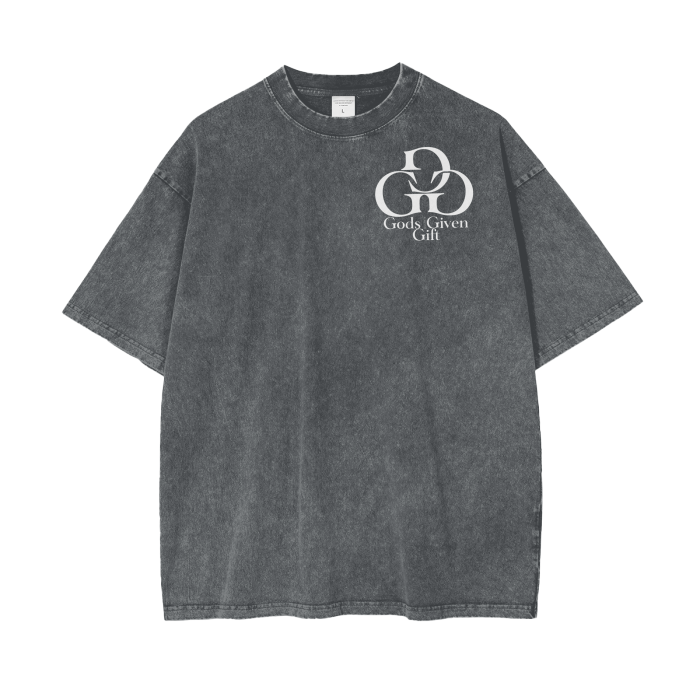 Acid Wash Oversize T-Shirt - 250 GSM