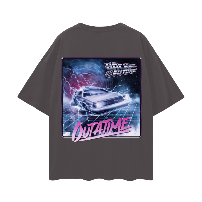 Oversize Deep Drop Shoulder Tee - 190 GSM