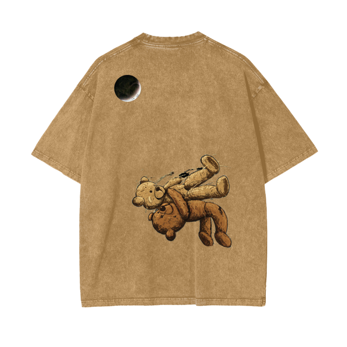 Acid Wash Oversize T-Shirt - 250 GSM