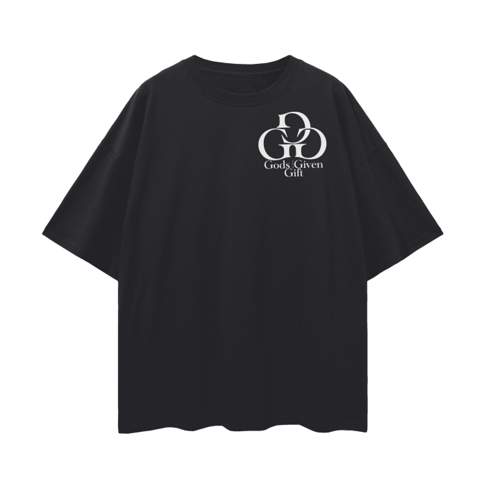 Oversize Deep Drop Shoulder Tee - 190 GSM