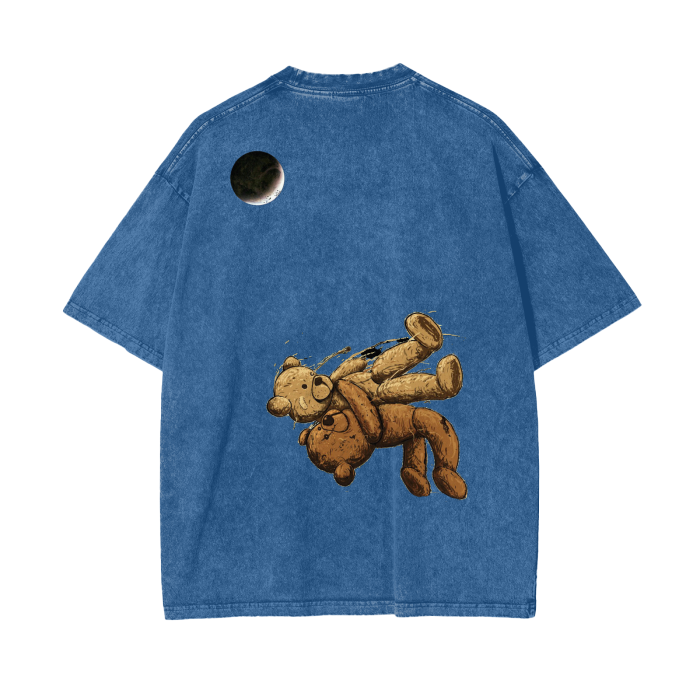 Acid Wash Oversize T-Shirt - 250 GSM