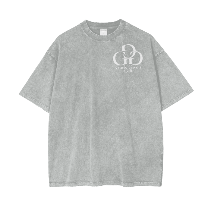 Acid Wash Oversize T-Shirt - 250 GSM