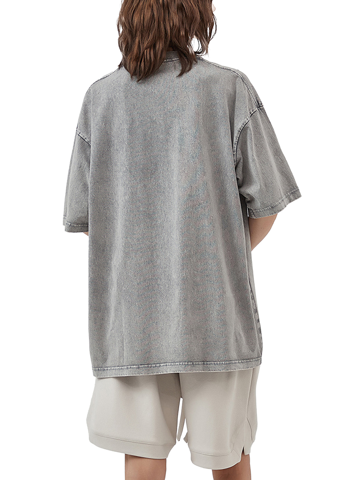 Acid Wash Oversize T-Shirt - 250 GSM